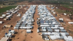 A million and a half people are displaced in Idlib, Syria part of the last region held by opposition forces after ten years of war on March 5, 2021. (Mohammad Daboul/VOA)