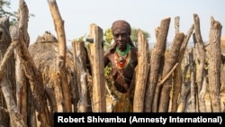 Seca nos Gambos, província da Huíla, Angola