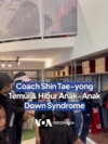 Coach Shin Tae-yong Temui & Hibur Anak-Anak Down Syndrome