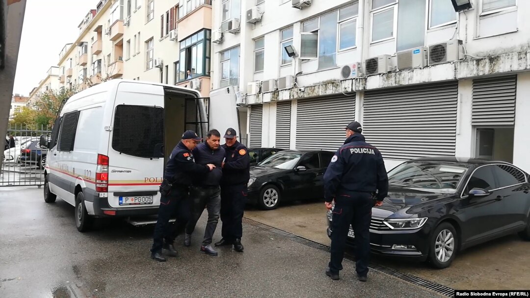 ARHIVA - Akcija crnogorske policije u novembru 2019. godine (Foto: RFE/RL)