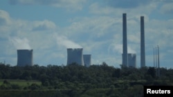 FILE - The Liddell coal-fired power station is seen in the Hunter Valley, north of Sydney, Australia, April 9, 2017. 