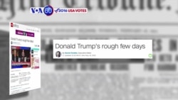 VOA60 Elections - CNN: Trump had a rough few days on the campaign