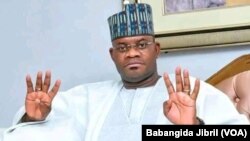 Gwamnan Jihar Kogi, Yahaya Bello.