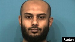 FILE - Rahatul Ashikim Khan is seen in an undated photo from the Williamson County Jail in Georgetown, Texas.