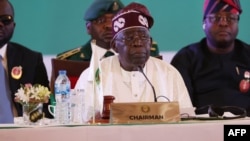 Le chef de l'État nigérian Bola Tinubu assure la présidence de la Cédéao depuis février 2024.