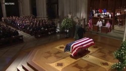 Նախագահ Բուշ ավագի վերջին հրաժեշտի արարողությունը գործող նախագահի փոխարեն վարեց Բուշ կրտսերը