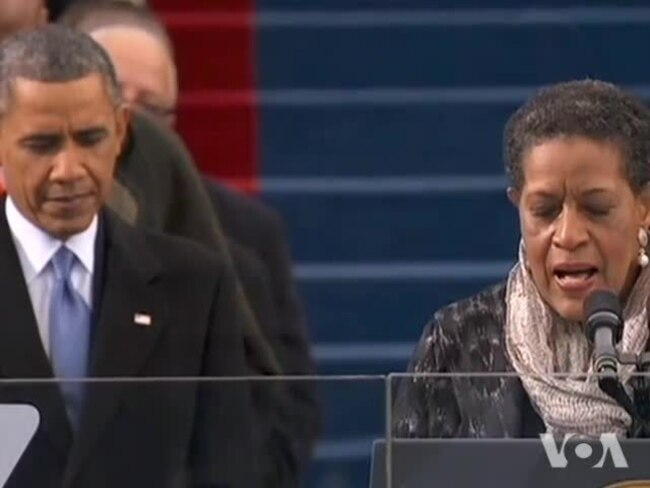 Widow of Slain Civil Rights Leader Delivers Inaugural Invocation
