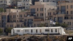 IA general view of Nof Zion residential area is seen Wednesday, Oct.25, 2017, in east Jerusalem.