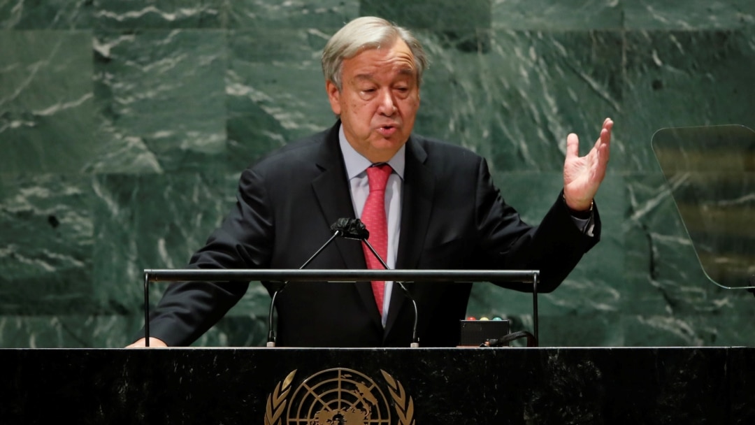 Sekjen PBB Antonio Guterres