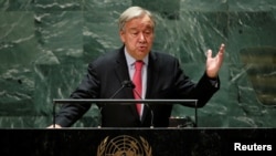 Katibu mkuu wa Umoja wa Mataifa Antonio Guterres