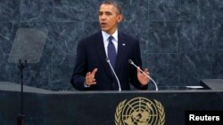 El presidente de Estados Unidos, Barack Obama, se dirige a la Asamblea General de Naciones Unidas.