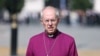 FILE - The Archbishop of Canterbury Justin Welby walks through Westminster in London on Sept. 14, 2022.