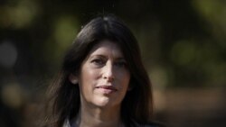 Karen Shane poses for photos in Belmont, Calif., Monday, Oct. 19, 2020. (AP Photo/Jeff Chiu)