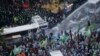 جنوبی کوریا میں حکومت مخالف بڑے مظاہرے