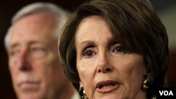 Pemimpin kelompok minoritas DPR AS dari Partai Demokrat , Nancy Pelosi menuduh kelompok Republikan menunda penyelesaian krisis pendanaan pemerintah federal (16/12).