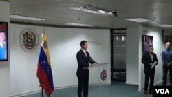 “El régimen ha creado cuerpos de exterminio, que recogió por cierto el informe de la Alta Comisionada Michelle Bachelet (…) ahora aparentemente que hay un grupo de extermino político", denunció el presidente interino de Venezuela, Juan Guaidó.