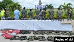 Tentara Kolombia menangkap beberapa anggota pemberontak FARC (foto: dok).