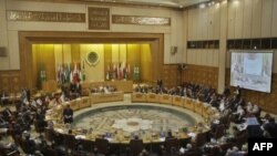 Зал заседаний Лиги арабских государств в Каире