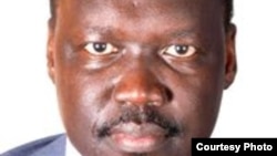 South Sudan diplomat Francis Nazario, who quit his government position and fled South Sudan.