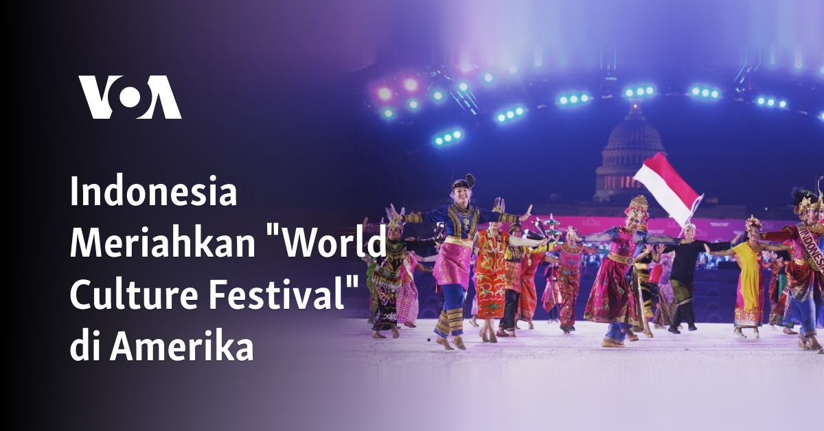 Indonesia Meriahkan "World Culture Festival" di Amerika