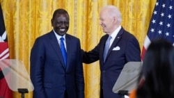 US President Joe Biden welcomes Kenya President William Ruto to the White House