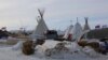 Some Standing Rock Campers Ignore Evacuation Calls, Brace for Winter