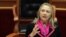 U.S. Secretary of State Hillary Rodham Clinton makes her speech at the Albanian Parliament in capital Tirana,November 1, 2012. 