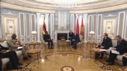 Zimbabwe President Meets with Belarus Counterpart Lukashenko