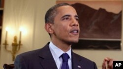 کانگریس کے ارکان معاشی بہتری کے لیے مل کر کام کریں: صدر اوباما