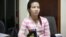 Mon Srey, an alleged mistress of CNRP's Kem Sokha, in an exclusive interview with VOA Khmer, Phnom Penh, Cambodia. (Photo: Hean Socheata/VOA Khmer) 