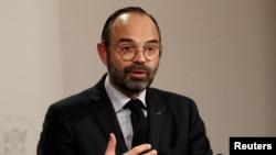 Le premier ministre français Edouard Philippe à Paris le 9 janvier 2019.