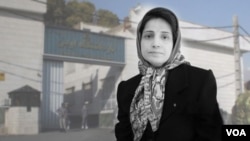Undated photo of Iranian defense lawyer Nasrin Sotoudeh, who has been detained at Tehran's Evin prison since June 2018. (VOA Persian)