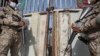 Soldiers guard the Dajabon border crossing between the Dominican Republic and Haiti after the borders were closed due to the assassination perpetrated by an armed group against the president of Haiti Jovenel Moise, in Dajabon, Dominican Republic, on July 