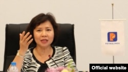 Thứ trưởng Bộ Công Thương Hồ Thị Kim Thoa (Ảnh VietnamNet)