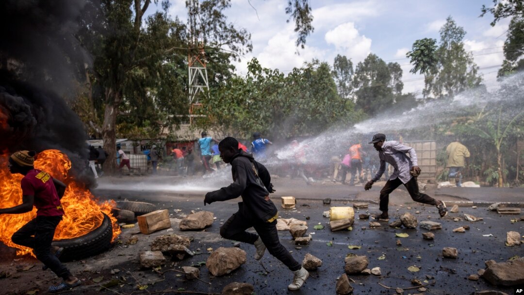 Imyiyerekano y'uno munsi muri Kenya