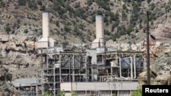 FILE - The coal-fired Castle Gate Power Plant sits idle outside Helper, Utah, Aug. 3, 2015. The plant was closed in April 2015 in anticipation of EPA regulations.