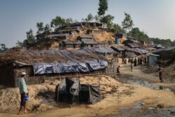 FILE - Balu Kali camp, home to large number of Rohingya that fled to Myanmar, is based in Cox's Bazar district, Bangladesh.