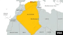 Bản đồ Ain Amenas, Algeria.