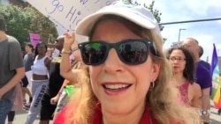 VOA's Carolyn Presutti Reports From Competing Boston Rallies