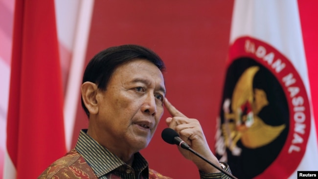 Wiranto di Jakarta, 28 Februari 2018. (Foto: dok).