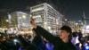 People take part in a protest calling for the ouster of South Korea President Yoon Suk Yeol outside the National Assembly in Seoul on Dec. 7, 2024.