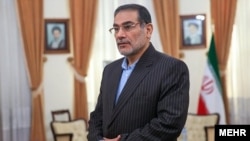 FILE - Ali Shamkhani, Secretary of Iran's Supreme National Security Council, denies that $1.7 billion that the United States sent it in January was related to a nuclear deal.