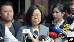 Durante la campaña, la presidenta de Taiwán, Tsai Ing-wen aseguró que China estaba intentando influir en los resultados de la elección.