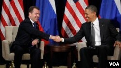 Los presidentes de Rusia, Dmitry Medvedev y de EE.UU., Barack Obama, dialogaron sobre la situación en Irán.