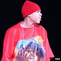 Penyanyi R&B Chris Brown