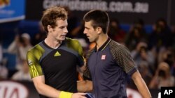 Murray y Djokovic volverán a enfrentarse en una final de Grand Slam, como la que disputaron en enero en Australia con triunfo del serbio.