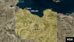 Peta wilayah Libya (foto: dok). 