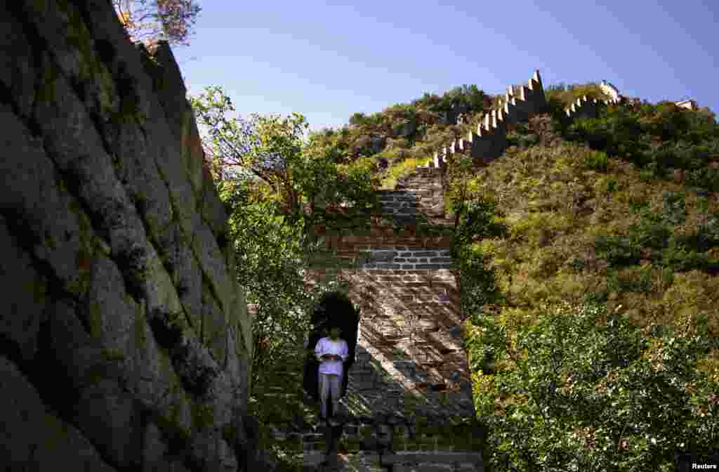 دیوارِ چین کو سنہ 1987 میں یونیسکو کے عالمی ورثے کی فہرست میں شامل کیا گیا تھا۔