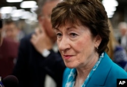 Senadora Susan Collins, republicana por Maine.