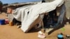 Cabanas que albergam deslocados, Pemba, Cabo Delgado